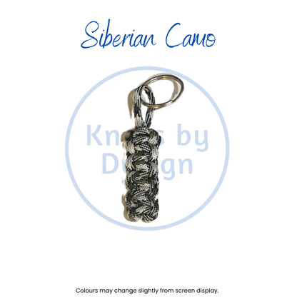 Cobra Knot Keychain